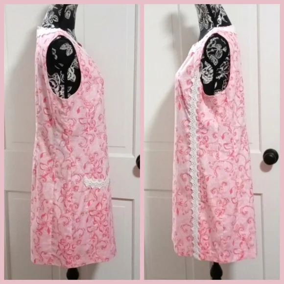 🦩HTF Lilly Pulitzer🦩 - Ginge Shift Dress Romper - Picture 5 of 16